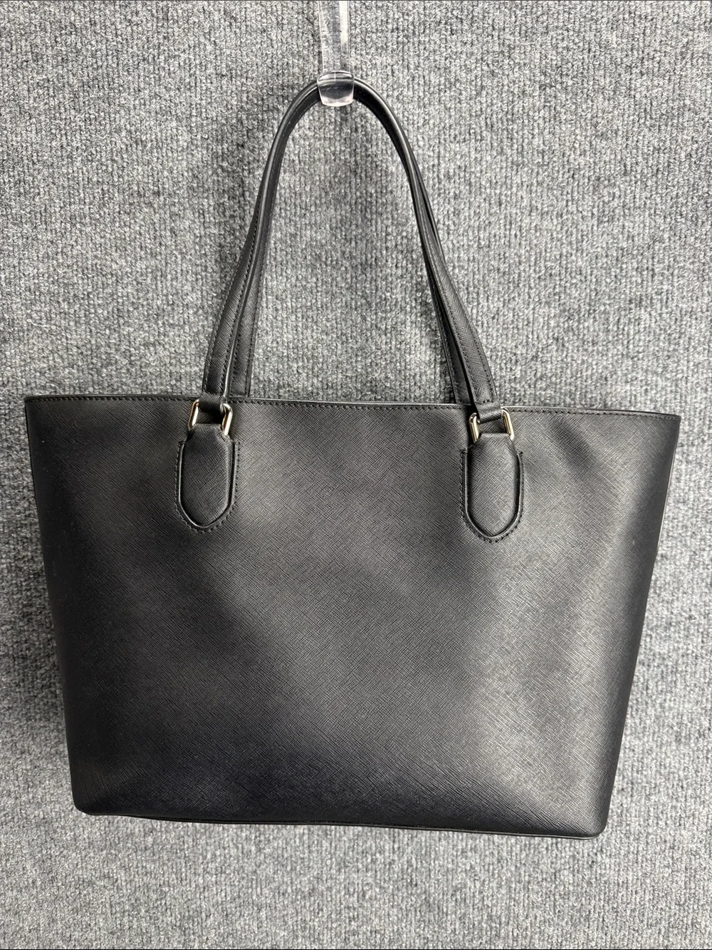 Kate Spade Laurel Way Black Saffiano Leather Medium Dally Tote Bag - Very Nice!